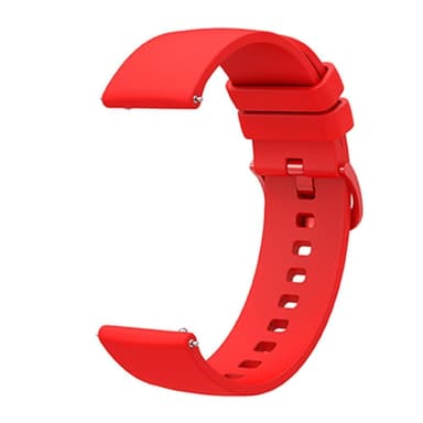 SKALO Silikonearmbånd til OnePlus Watch 2/2R - Rød