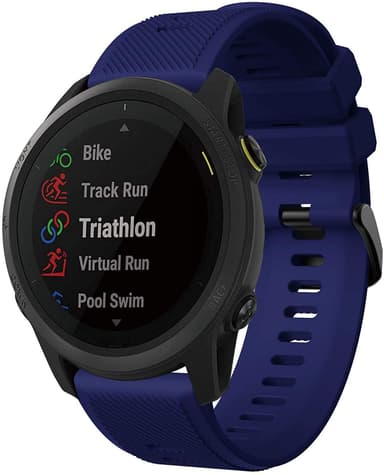 Garmin Forerunner 745 / 745XT armbånd silikone Mørkeblå