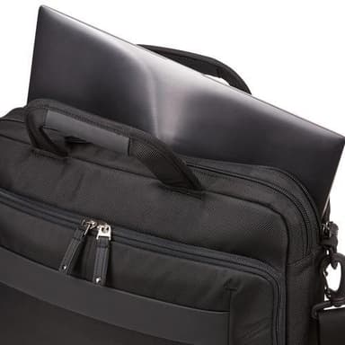 Case Logic Slim Briefcase NOTIA-114 Passer op til størrelse 14", sort, skulderrem