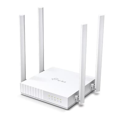 TP-LINK Dual Band Router Archer C24 802.11ac, 300+433 Mbit/s, 10/100 Mbit/s, Ethernet LAN (RJ-45) porte 4, MU-MiMO Ja, Antennetype 4xFixed