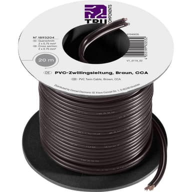 TRU COMPONENTS TC-7572816 Tråd 20 m