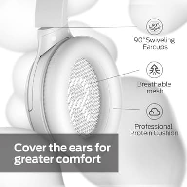 Monster Persona Active Noise Cancelling Hovedtelefoner Hvid