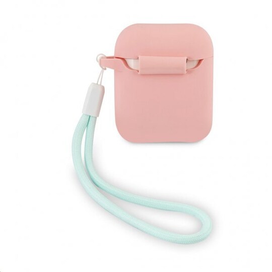Guess AirPods (1/2) Cover Vintage Silicone Lyserød