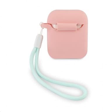 Guess AirPods (1/2) Cover Vintage Silicone Lyserød