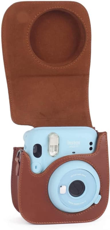 Kamerataske Instax Mini 8/9/11 PU læder Brun