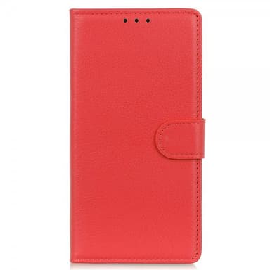 Nordic Covers iPhone 13 Pro Max Etui Litchi Rød