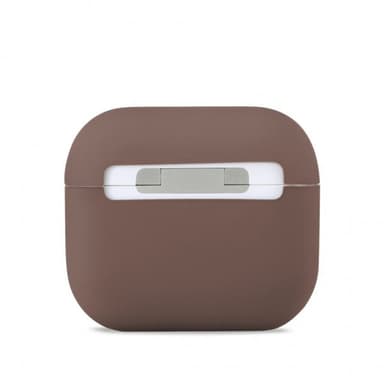 holdit AirPods 3 Cover Silikone Nygård Dark Brown