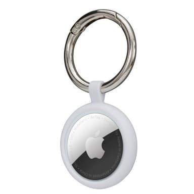 dbramante1928 Apple AirTag Holder Greenland Key Ring Winter White