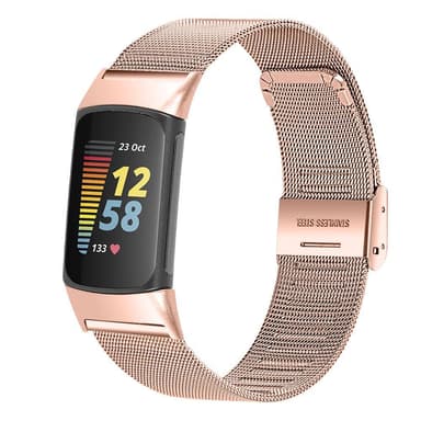 Fitbit Charge 5 armbånd i Rosaguld | Elgiganten