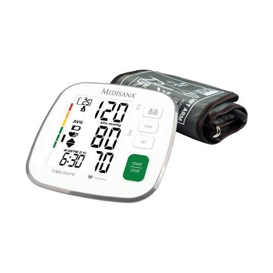 BU 540 Hvid, blodtryksmåler, Bluetooth | Elgiganten