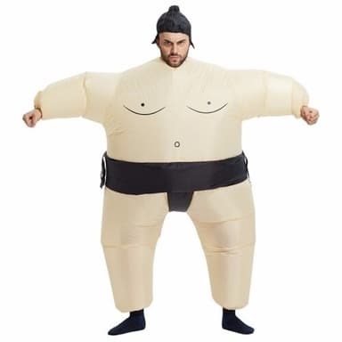 Oppustelig sumodragt voksen