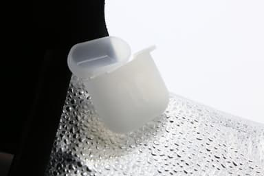 Taske til AirPods 1/2 med snor og skaller - Gennemsigtig