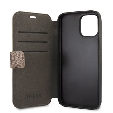 Guess iPhone 12 Pro Max Etui 4G Brun
