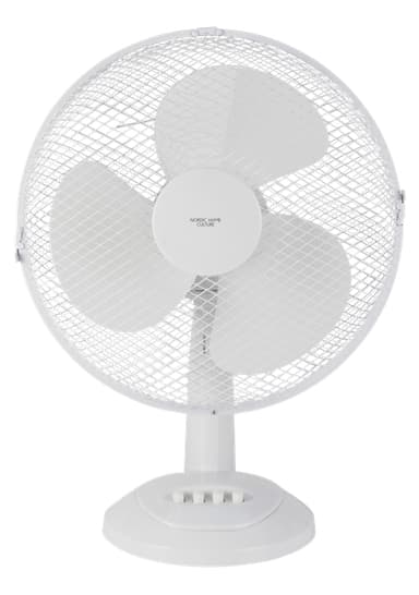NORDIC HOME CULTURE Skrivebordsventilator, 310mm, tre hastigheder 40w