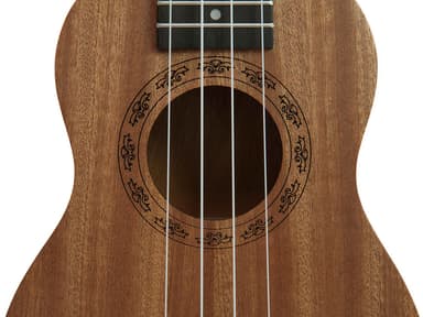 Dimavery uk-400 ukulele, sopran, bastræ