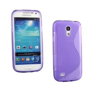 S-Line Silicone Cover til Samsung Galaxy S4 Mini (GT-i9190) : farve - lilla