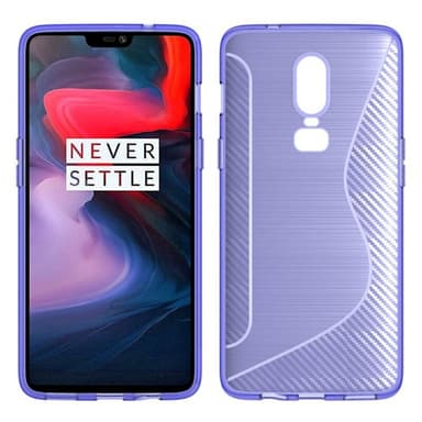 S-Line Silicone Cover til OnePlus 6 (A6000)  - sort