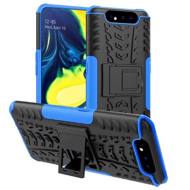 Stødfast Cover med stativ Samsung Galaxy A80 (SM-A805F)  - blå