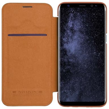 Nillkin Qin FlipCover Samsung Galaxy S8 Plus (SM-G955F)  - brun