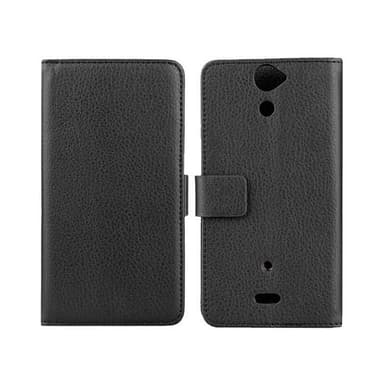 Wallet 2-kort til Sony Xperia V (LT25i)  - sort