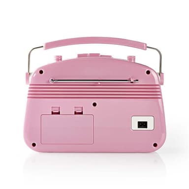 UKW-radio | 4.5 W | Bærehåndtag | Pink