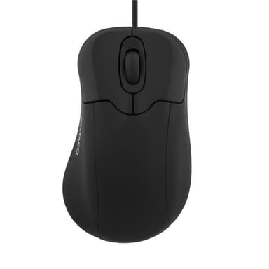 DELTACO optisk mus, 2 knapper og scroll, mat overflade, 800 DPI