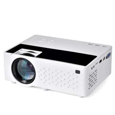 INF Stille LCD-projektor 800x480P Hvid