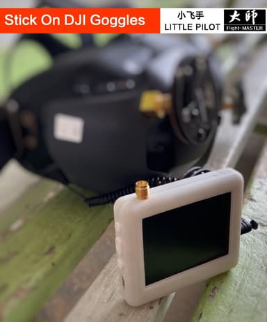 Hawkeye 2.5-tommer FPV RX-skærm med DJI AV-udgang