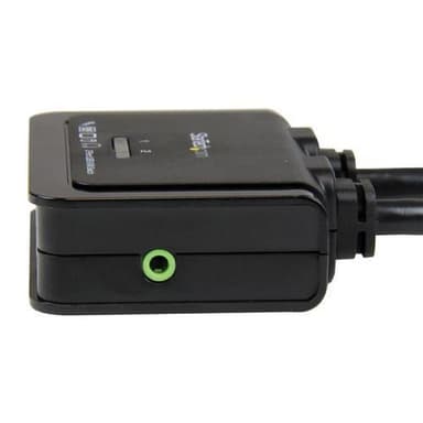StarTech.com SV211HDUA, 1920 x 1200 pixel, Sort