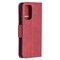 SKALO Samsung A52/A52s Flip Cover m. pung i PU-læder - Rød