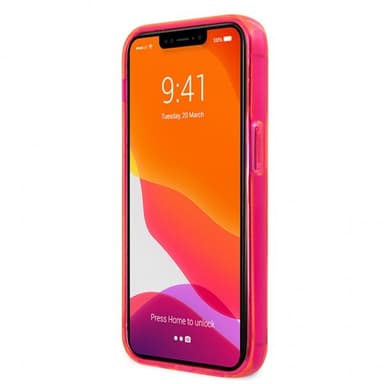 Karl Lagerfeld iPhone 13 Cover Fluo Lyserød