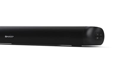 Sharp HT-SB107 2.0 Compact Soundbar til TV op til 32", HDMI ARC/CEC, Aux-in, Optisk, Bluetooth, 65cm, Gloss Black