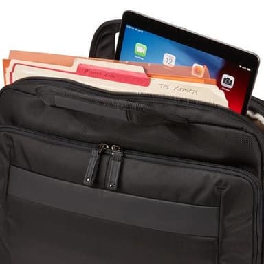 Case Logic Slim Briefcase NOTIA-114 Passer op til størrelse 14", sort, skulderrem
