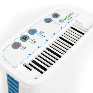 B-vare Meaco DD8L Standard. Afugter alle temperaturer. Ionisering. Bakteriereducerende filter