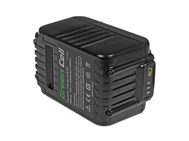 Green Cell værktøjsbatteri Dewalt DCB184 DCB182 DCB180 18V 6Ah