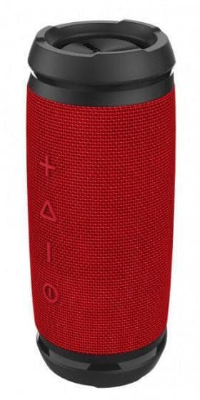 højttaler BX-320 TWS Bluetooth AUX 16 cm rød