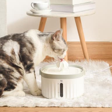 INF Vandfontæne til katte 1,9 liter ABS Hvid