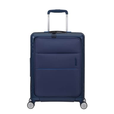 American Tourister Hello Cabin Spinner 55 Front Pocket Navy
