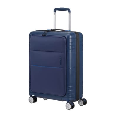 American Tourister Hello Cabin Spinner 55 Front Pocket Navy