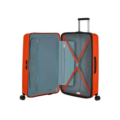 American Tourister Aerostep Spinner 77/28 Bright Orange