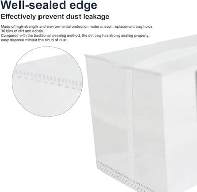 Støvsugerposer til Ecovacs Deebot X1 Omni 6-pak