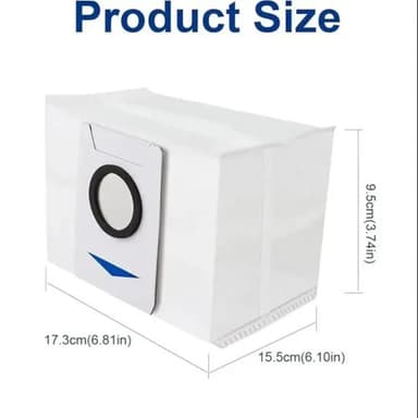 Støvsugerposer til Ecovacs Deebot X1 Omni 6-pak