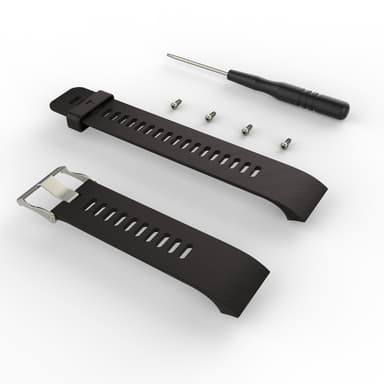 Garmin Forerunner 30/35 armbånd silikone Sort