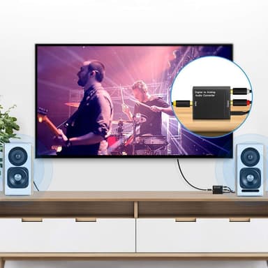Indendørsantenne til fuld HDTV-modtagelse 25 dB - sort