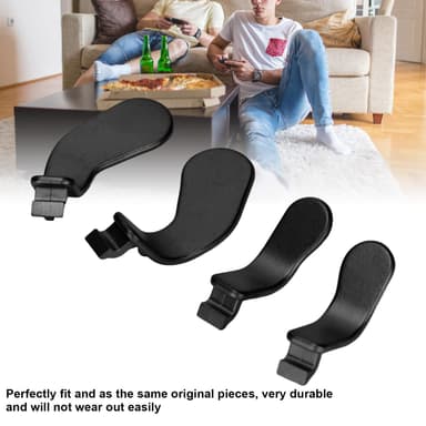 D-Pad knap controller padler Sort