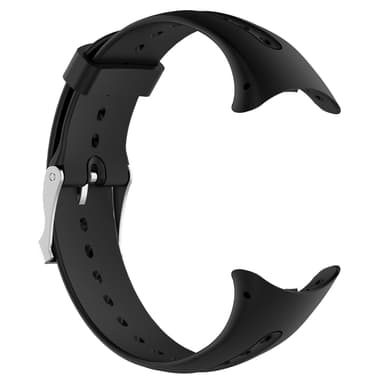 Blødt silikone udskiftningsbånd/Armbåndsrem til Garmin Swim Watch Sort