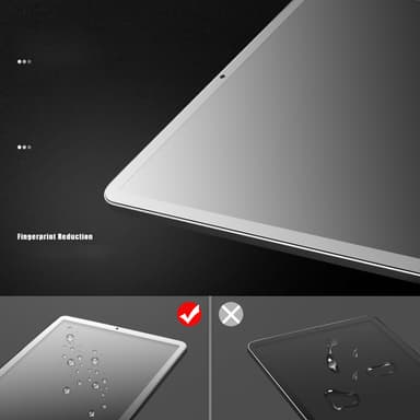 2.5D Hærdet Glasskærmbeskytter til iPad (2-pak) iPad Air1/Air2 9,7 tommer