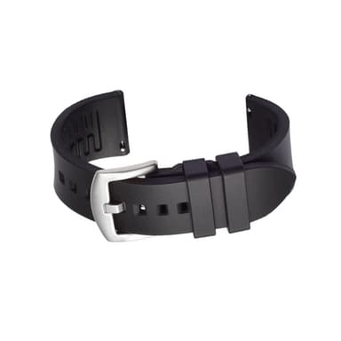Udskiftning af urrem til Rolex Submariner Huawei GT Sports Sort 20mm