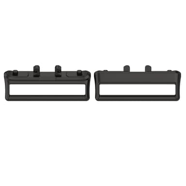 18 mm urbåndsstikadapter til Samsung Galaxy Fit 3 Sort