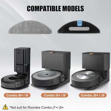 Erstatningsmoppeklude til iRobot Roomba Robotstøvsuger